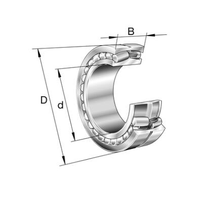 249/850-B-MB-Rulment sferic cu role
